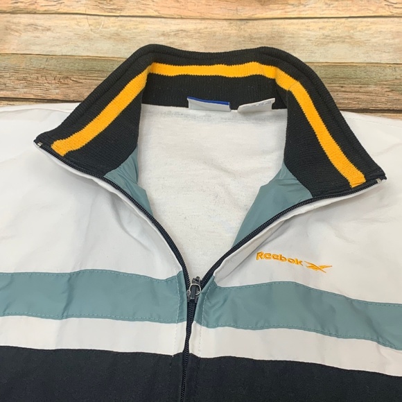 Vintage Reebok Polyester Jacket Full Zip Size XL - Picture 4 of 8